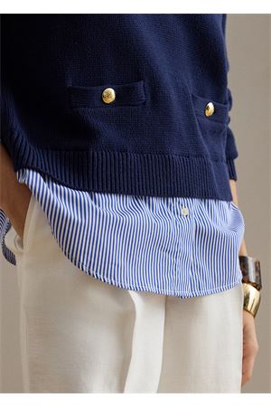 Sweater-Pullover-Combed Cotton LAUREN RALPH LAUREN | Pull | 200P08778001